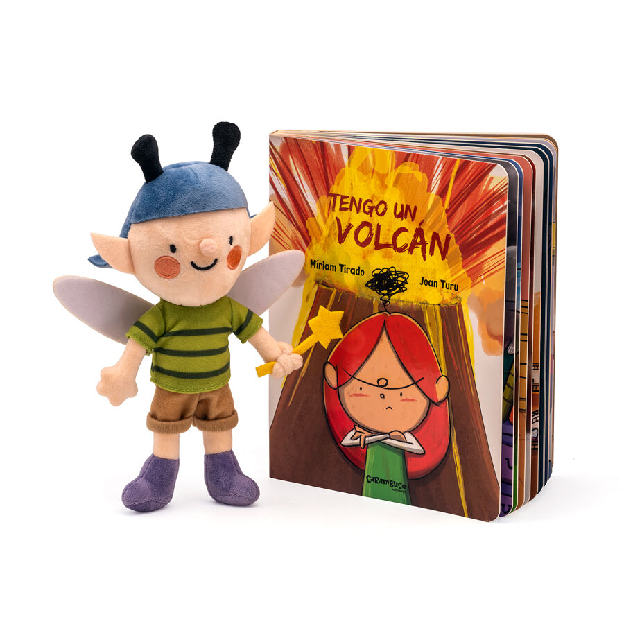 Pack Tengo un volc&aacute;n: Libro + Peluche