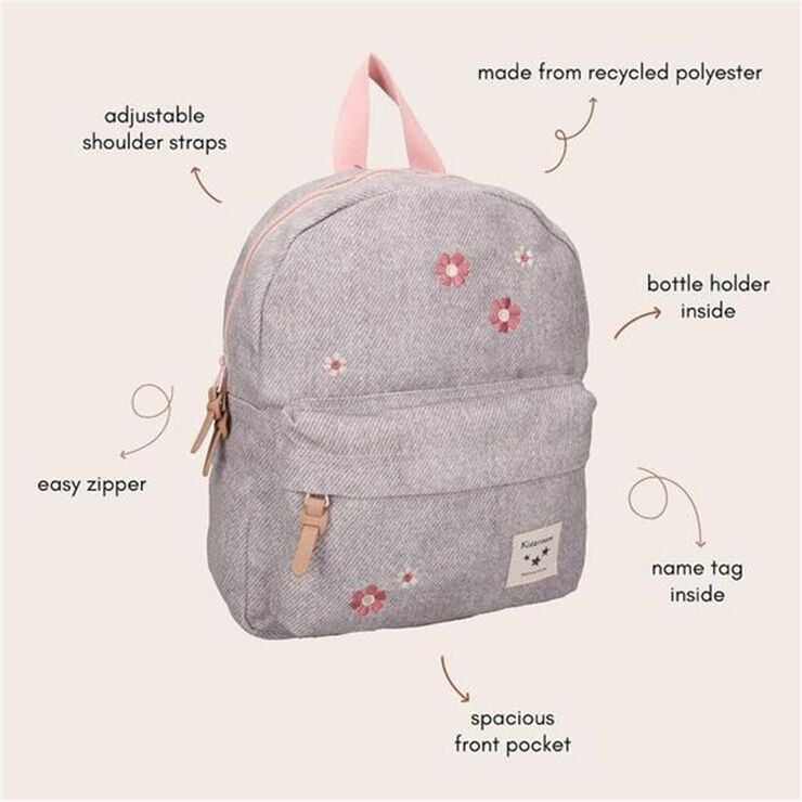 Mochila Kidzroom Flores