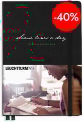 Agenda Memorias 5 a&ntilde;os Leuchtturm A5 ingl&eacute;s 2026 Black