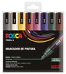 Retoladors Posca PC-5M 1,8-2,5mm foscos 8 colors Retoladors Posca PC-5M 1,8-2,5mm foscos 8 colors