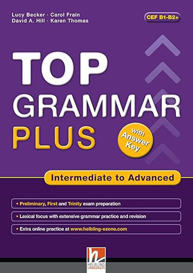 Top grammar plus interm to advanced + keys