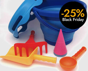 Cubo Plegable 7 en 1 Verde