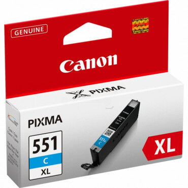 Cartutx original Canon CLI-551C XL cian - 6444B001