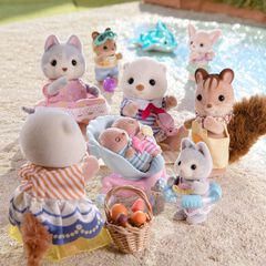 Familia Nutria Marina - Sylvanian Families