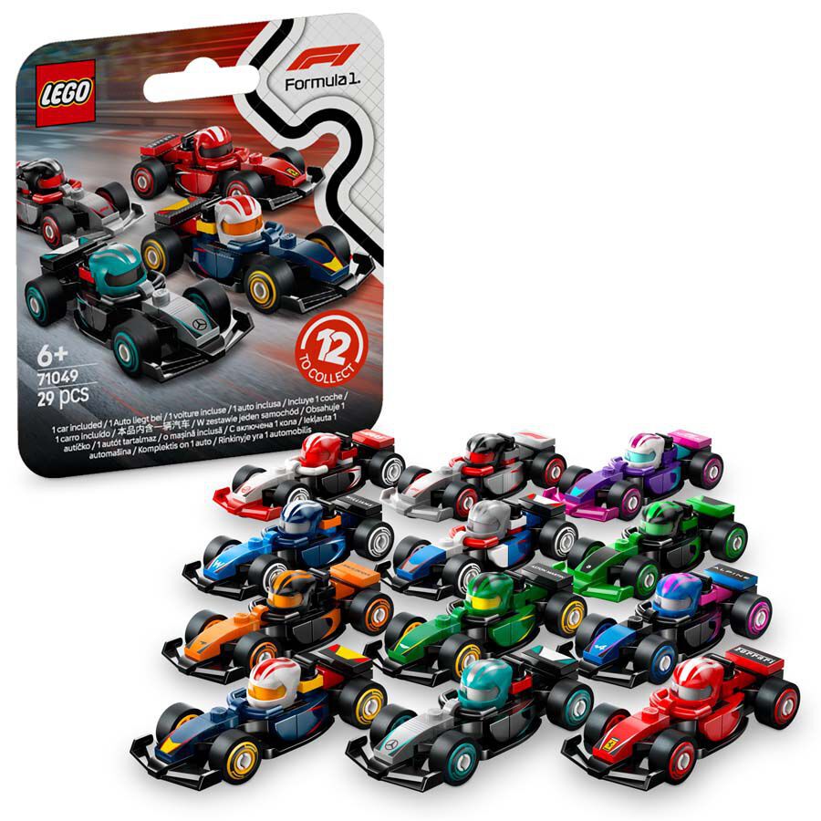 LEGO&reg; LEGO Minifigures Coches de F1&reg; Coleccionables 71049