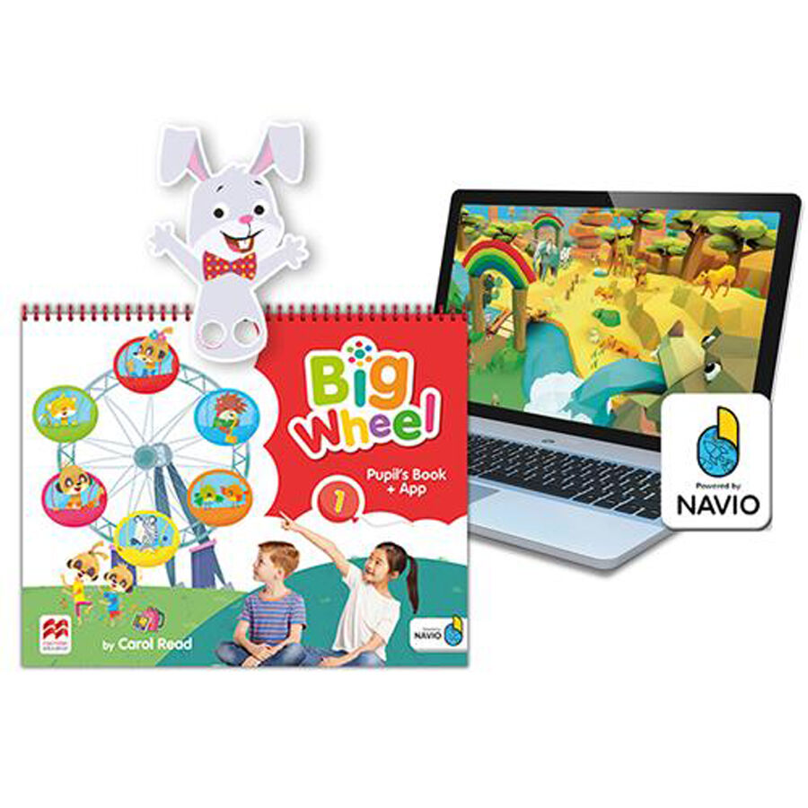 Big Wheel 1 Pupil's Book + App Navio