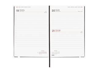 Agenda Finocam Mara D&iacute;a P&aacute;gina 2027 Catal&aacute;n Rojo