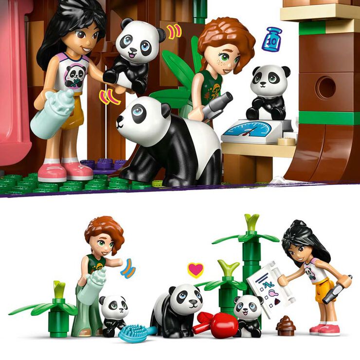 LEGO® Friends Cuidado Animal en el Refugio para Pandas 42648