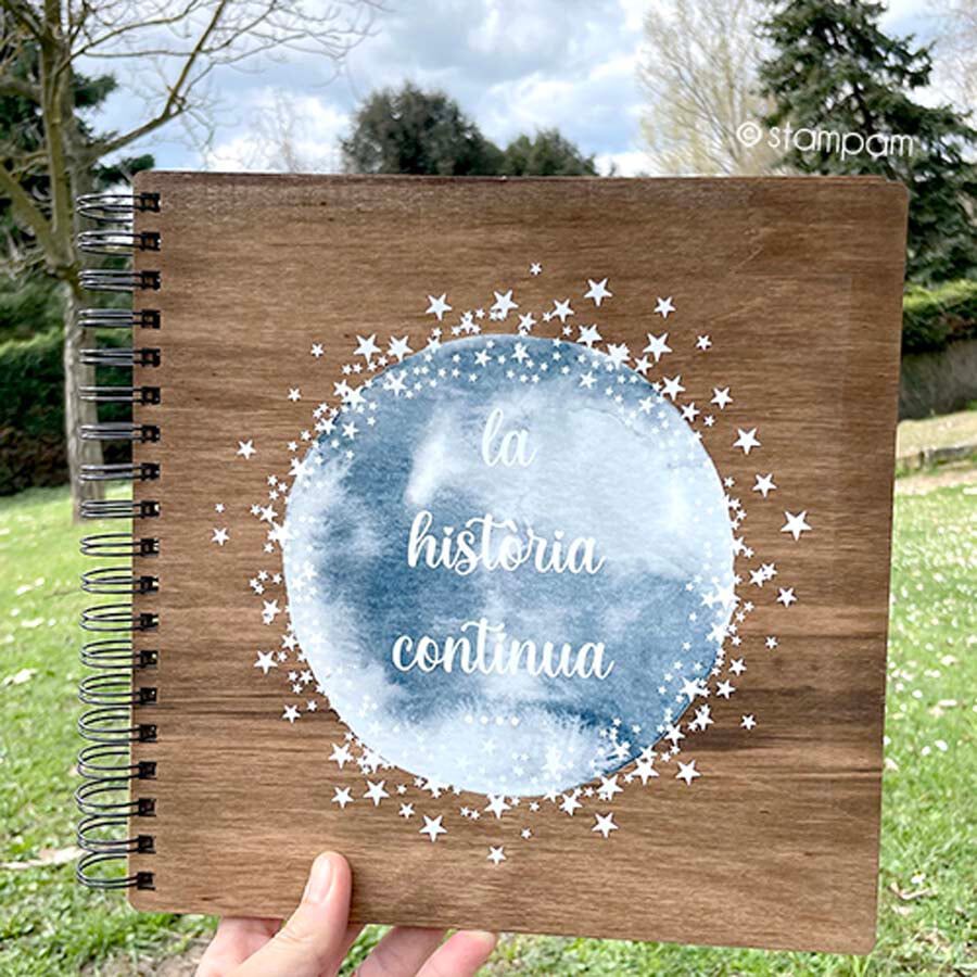 &Agrave;lbum Fotos Stampam 25x25 La Hist&ograve;ria Continua...