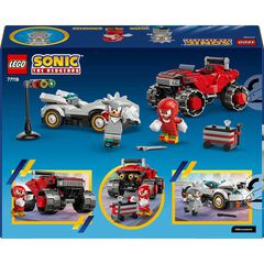 LEGO® Sonic the Hedgehog™ Cotxe de Silver vs. Monster Truck de Knuckles 77118
