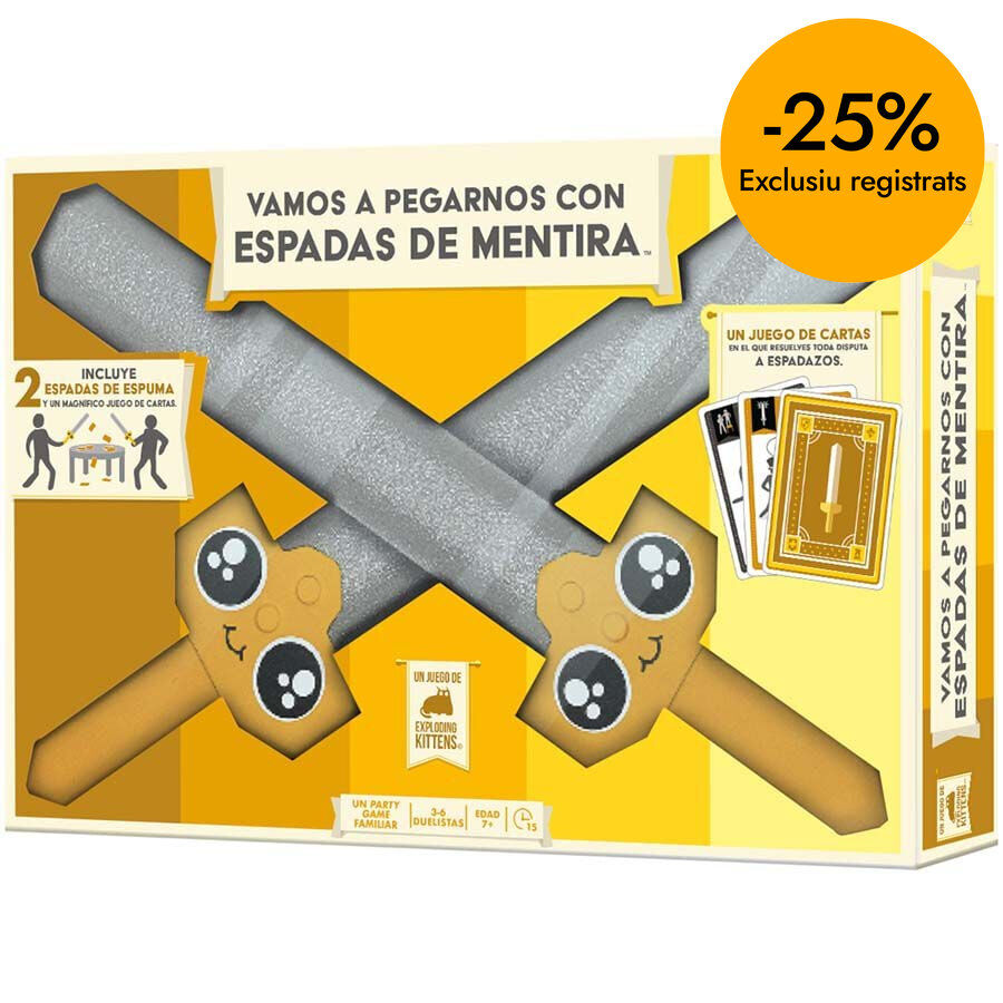 Vamos a Pegarnos con Espadas de Mentira