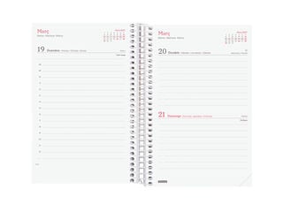 Agenda Finocam Design Collection Dia P&agrave;gina 2027 Catal&agrave; Flora