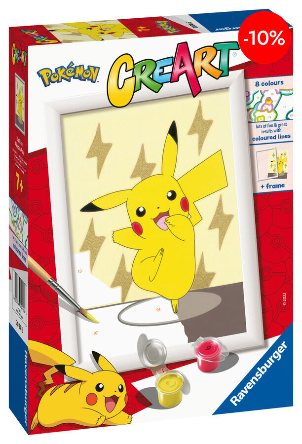 CreArt serie E - Pok&eacute;mon Pikachu