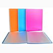 Carpeta espiral con 50 fundas transparentes