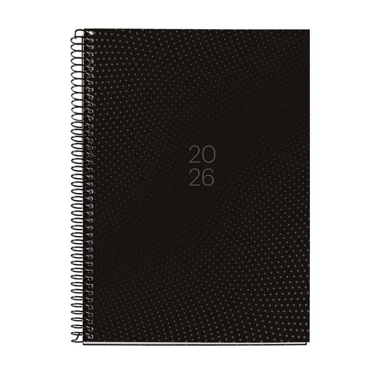 Agenda 18 mesos Miquelrius Plus setm/vista cat 2025-26 Dots