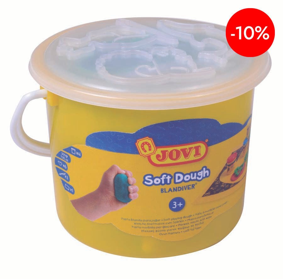 Cubo Maxi Jovi Soft Dough kit modelado
