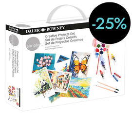 Set Daler Rowney Simply Creativ Project 25 piezas