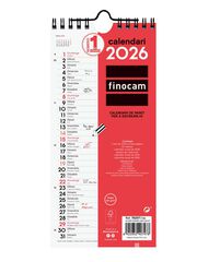 Calendario pared Finocam Escribir Largo S 2026 catalán