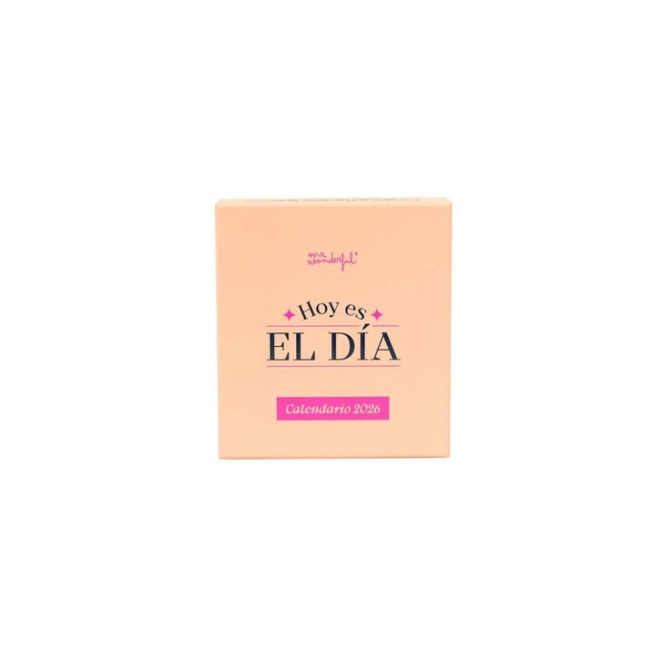 Calendario sobremesa Diario 2026 cast Hoy es día....