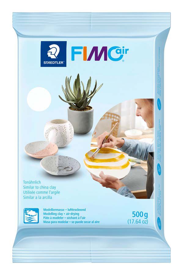 Pasta modelar Fimo Air Basic blanco 500g