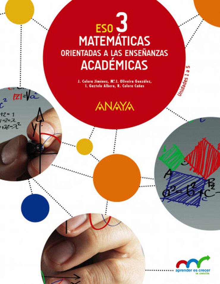 Matemáticas Academicas 3º ESO