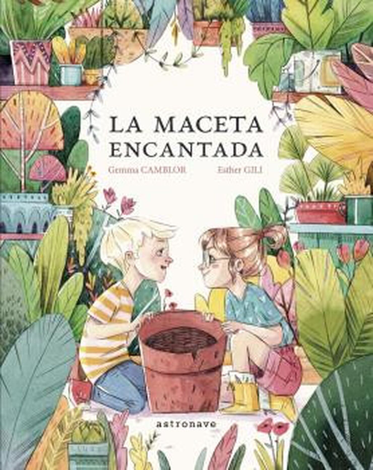 La maceta encantada