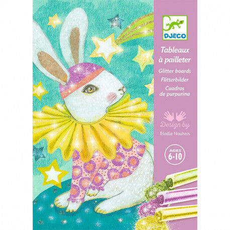 Cuadros de purpurina: Carnaval animales