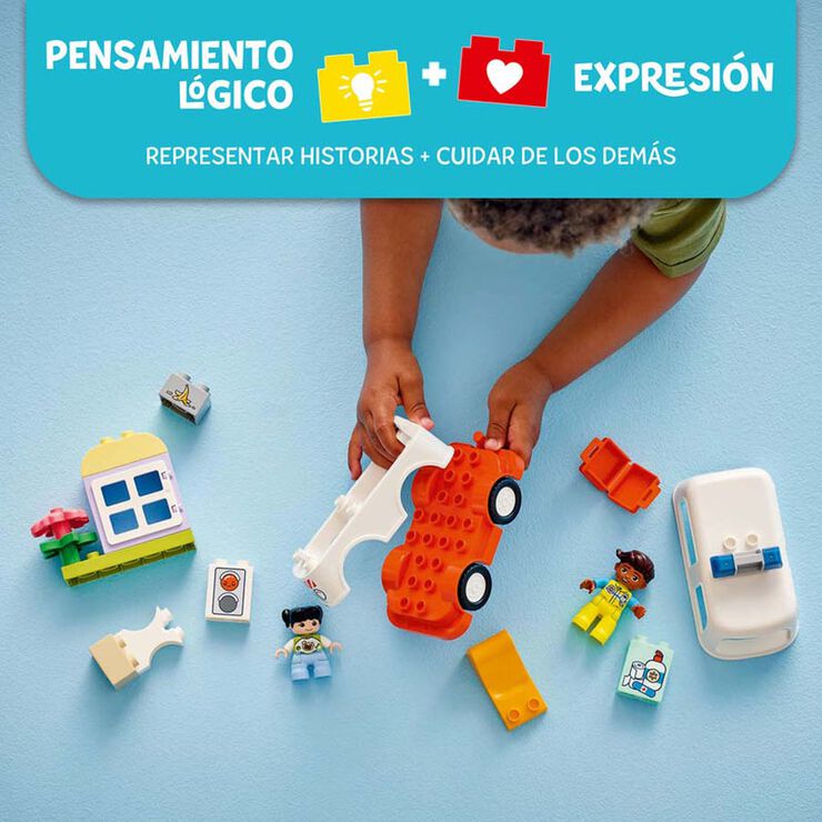 LEGO® DUPLO Town Ambulancia y Conductor 10447