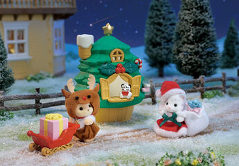 Casa de Pap&aacute; Noel Sylvanian Families