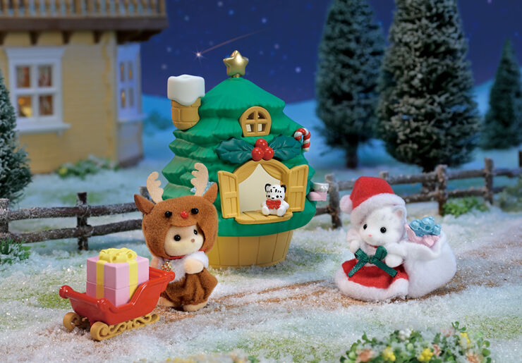 Casa de Pap&aacute; Noel Sylvanian Families