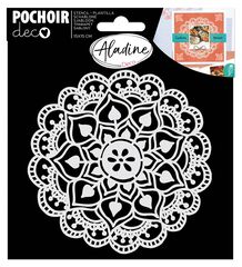 Plantilla Stencil Aladine 15x15cm Mandala Plantilla Stencil Aladine 15x15cm Mandala