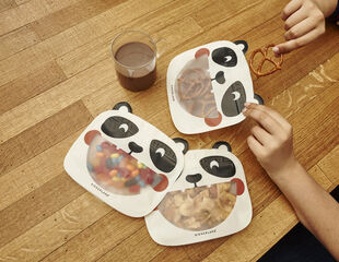 Bossa hermètica Kikkerland Panda 3u