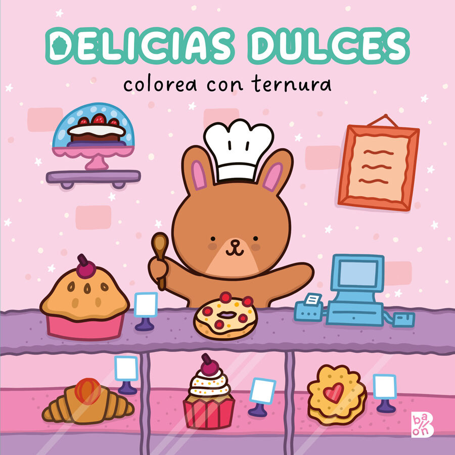 Colorea con ternura - Delicias dulces