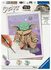 Pintar per N&uacute;meros Grogu