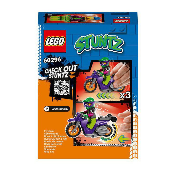 LEGO® City Moto acrobática Rampante 60296