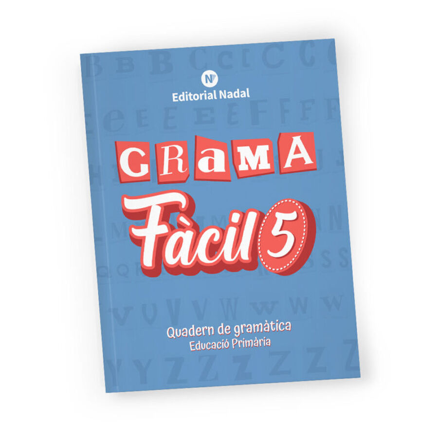 Quadern Grama f&agrave;cil 5&egrave; Prim&agrave;ria