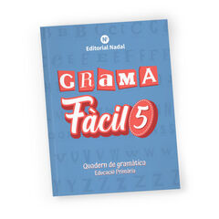 Quadern Grama f&agrave;cil 5&egrave; Prim&agrave;ria