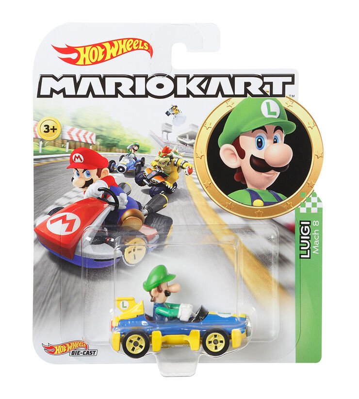 Hot Wheels Luigi