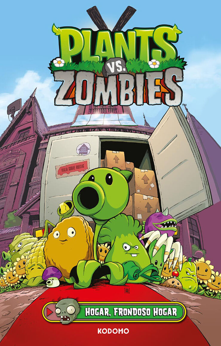 Plants vs. Zombies vol. 04: Hogar, frondoso hogar (Biblioteca Super Kodomo)