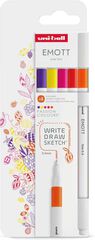 Retoladors Emott Uni-Ball Emott 5 colors Passion