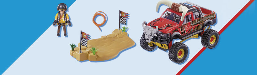 Playmobil Stuntshow Monster Truck Horned 70549