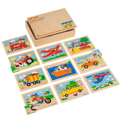 Puzzle Vehicles 10U