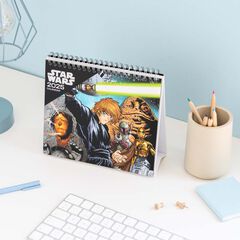 Calendari Taula 2025 30x30cm Star Wars