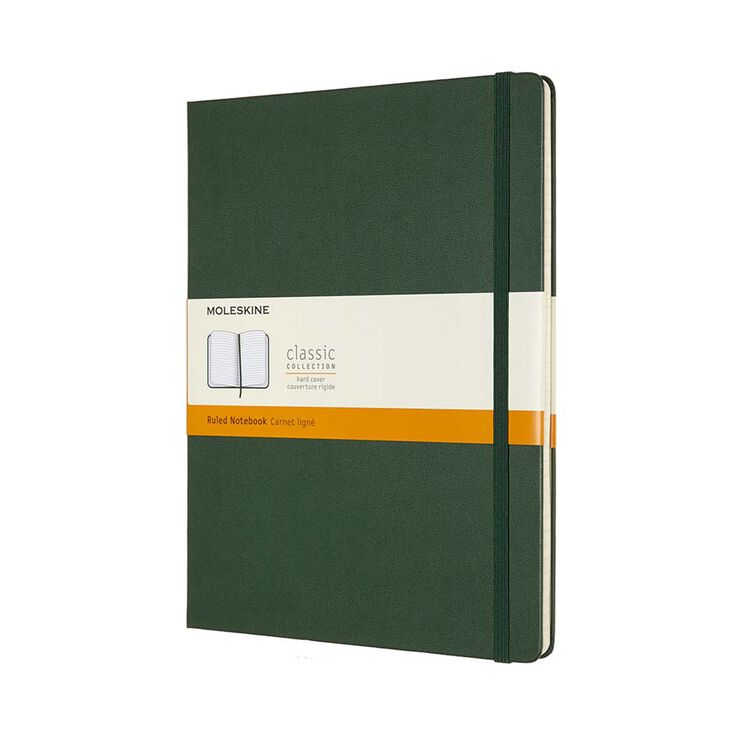 Libreta Moleskine XL Verde Raya