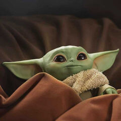 Peluix parlant Star Wars Mandalorian Baby Yoda - 19 cm Hasbro