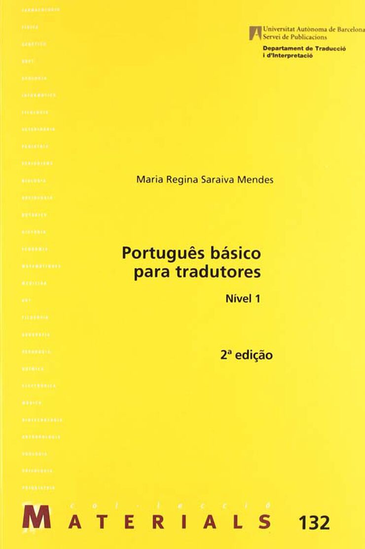 Portugués básico para traductores