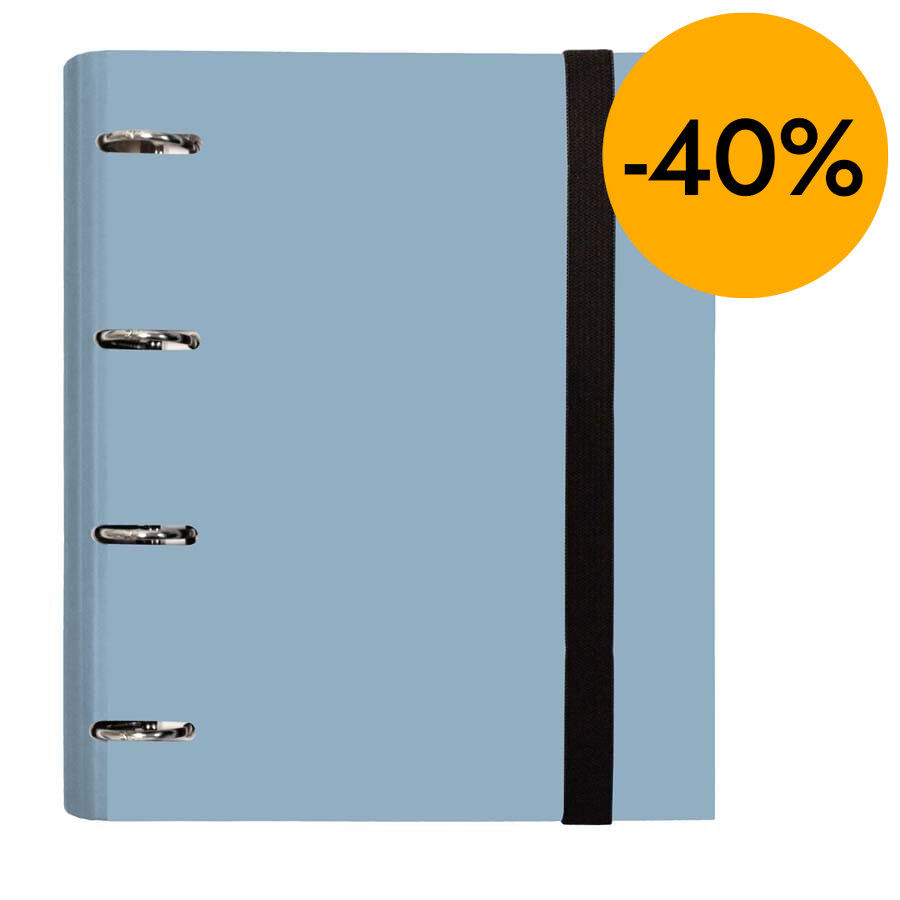 Carpebloc A5 100 Hojas con recambio 4x4 Senfort azul