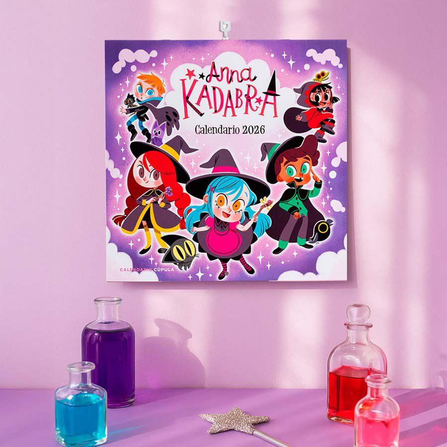 Calendario pared Anna Kadabra 2026 castellano
