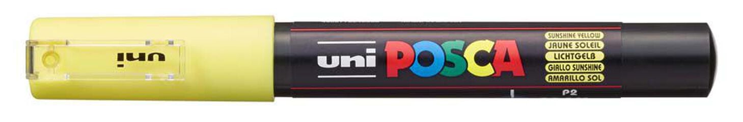 Retolador Posca PC-1M 0,7mm groc sol