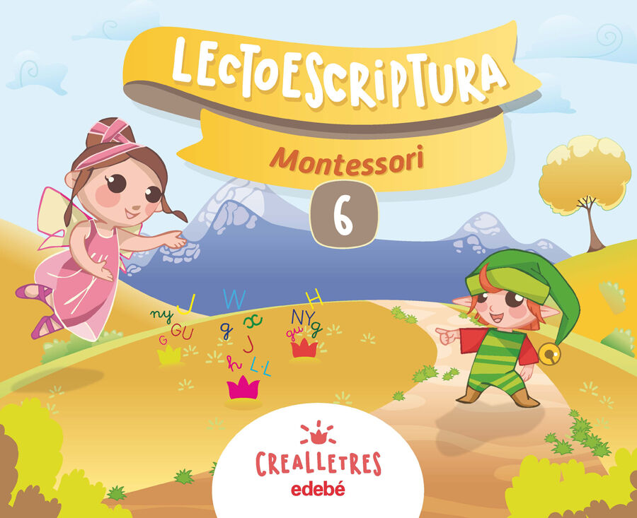 Crealletres. Lectoescriptura 6 Montessori